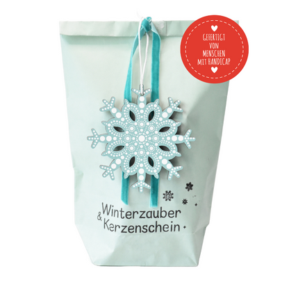 Winterzauber Wundertüte mit Schneeflocke