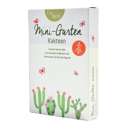 Mini- Kakteen Garten - Kreatives Pop Up Garten Set