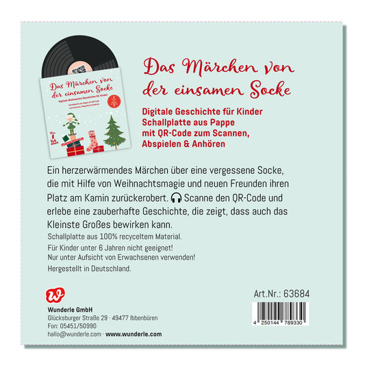 Das Märchen von der einsamen Socke Digitales Märchen zu Weihnachten