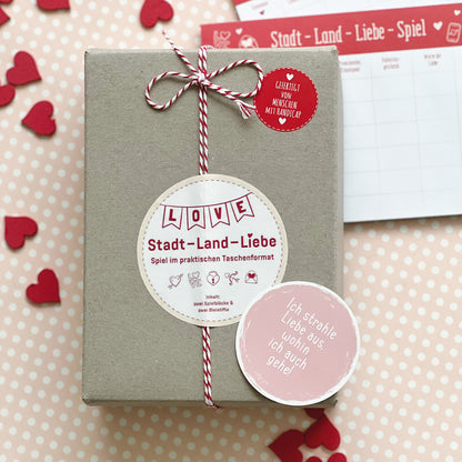 Geschenkbox voller Liebe Liebesgeschenke für Herzensmenschen