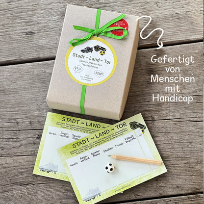 Stadt-Land-Tor Spiel im praktischen Taschenformat