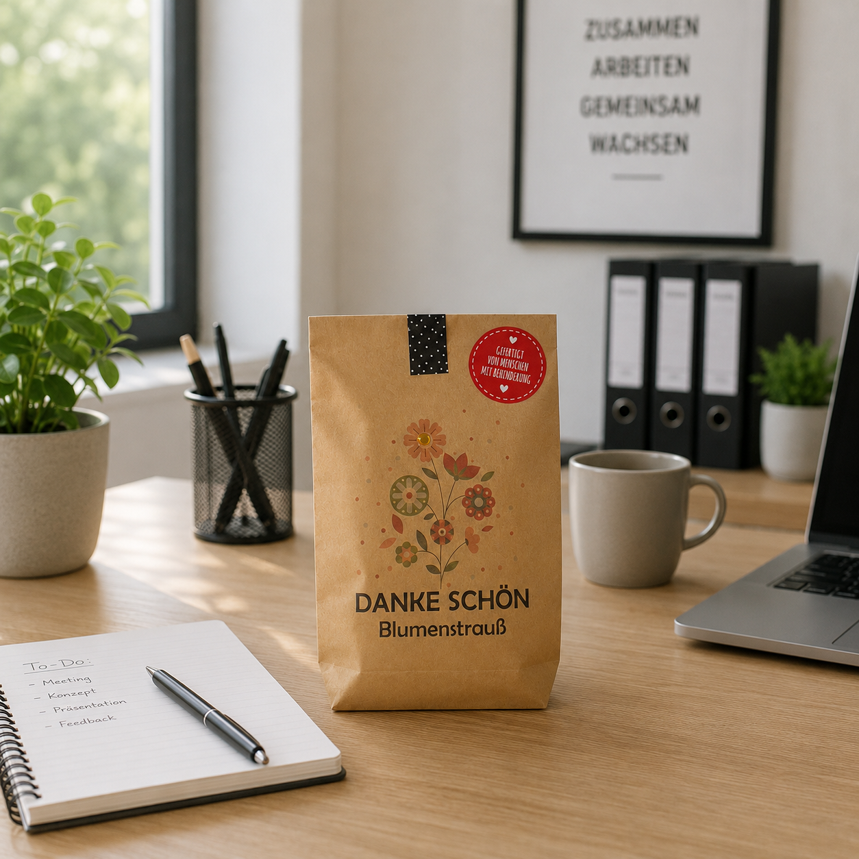 Danke schön Blumenstrauß zum Aussäen – das perfekte Geschenk