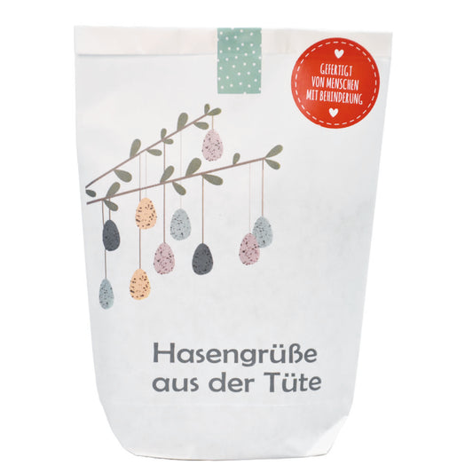 Hasengrüße aus der Tüte
