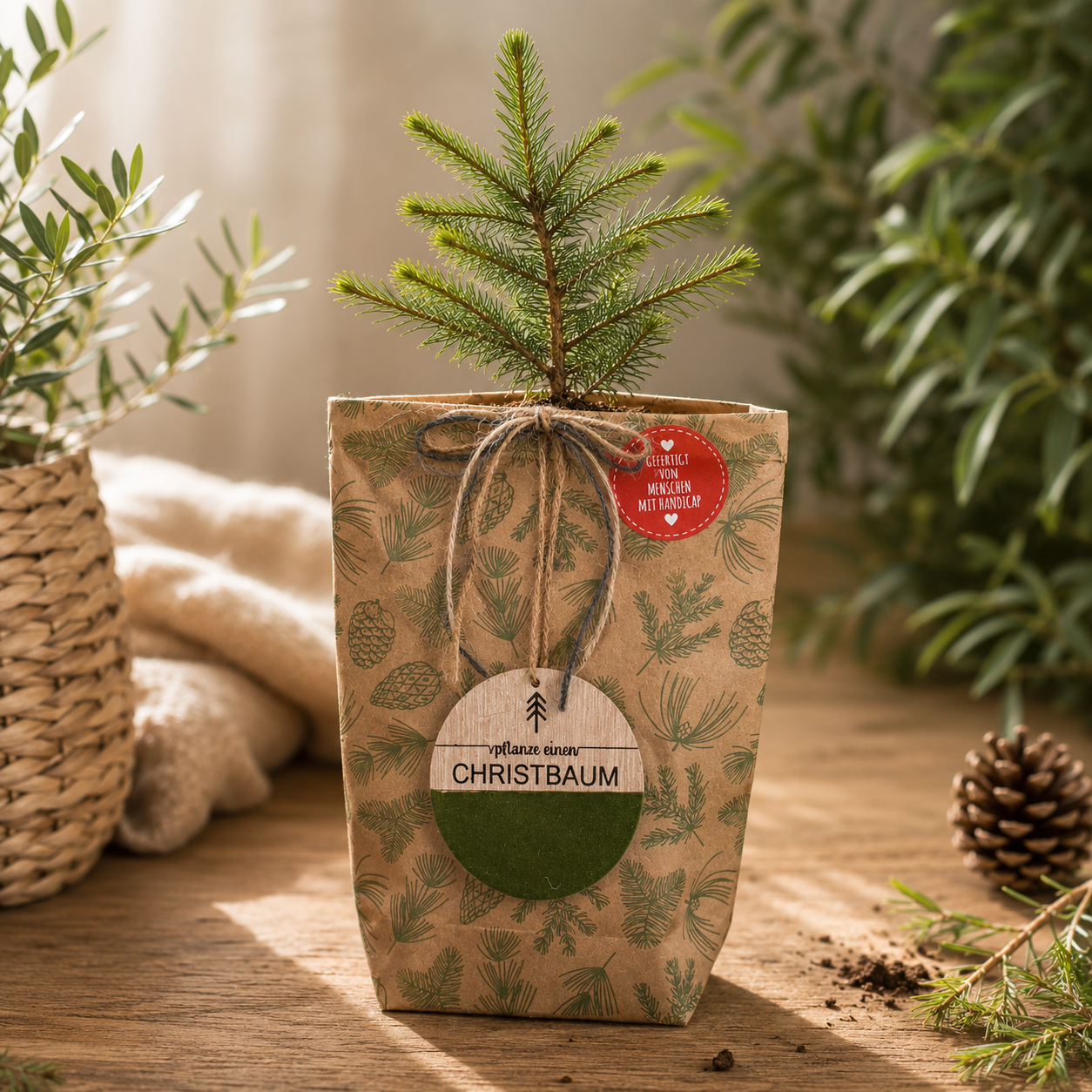 Pflanz einen Christbaum Wundertüte mit Tanne
