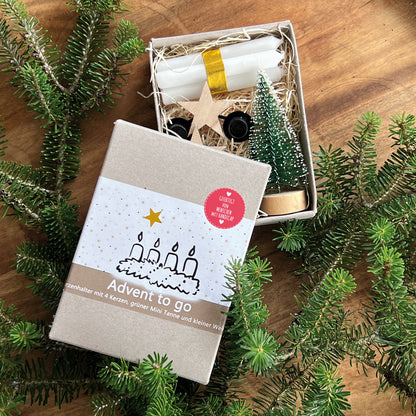 Adventskranz to go – Mini-Kranz, Maxi-Gefühl
