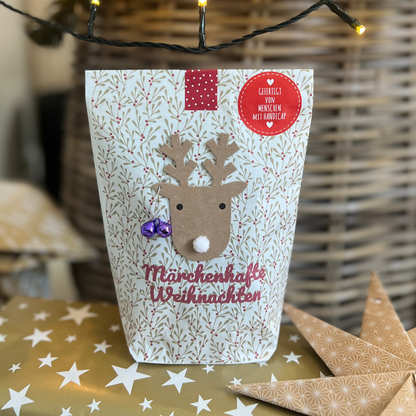 Märchenhafte Weihnachten - kleine Deko-Welt zum Verschenken