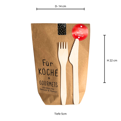 Geschenk für Koch Tüte