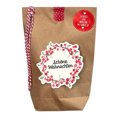 Schöne Weihnachten Beerenkranz Wundertüte