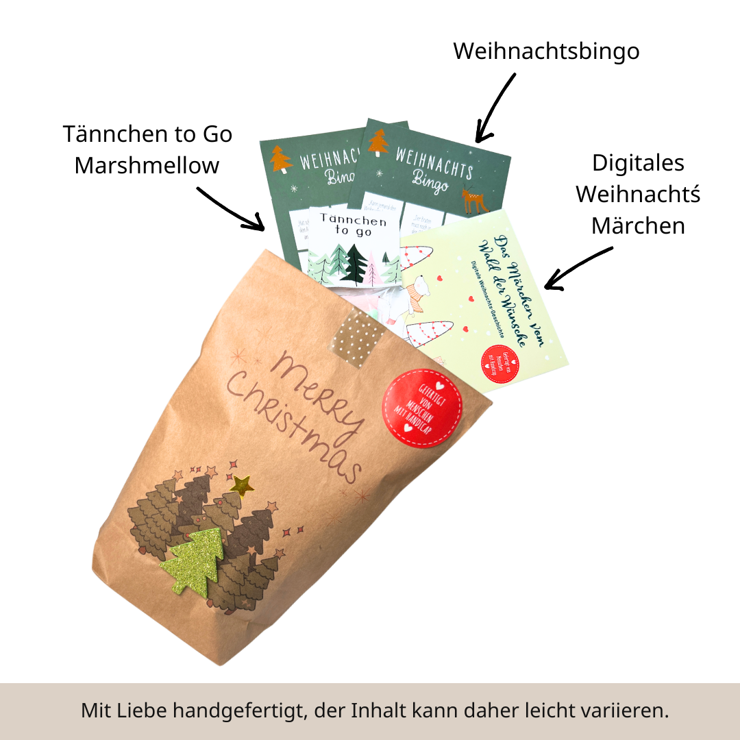 Merry Christmas Wundertüte mit Weihnachtsmärchen