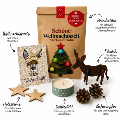Schöne Weihnachtszeit mit Tannenbaum Wundertüte