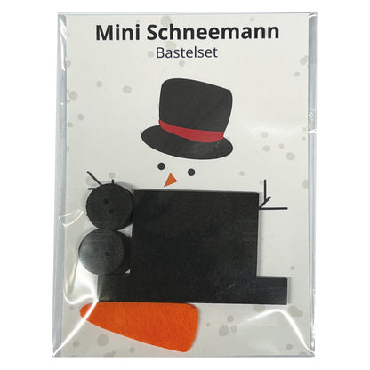 Mini Schneemann Bastelset