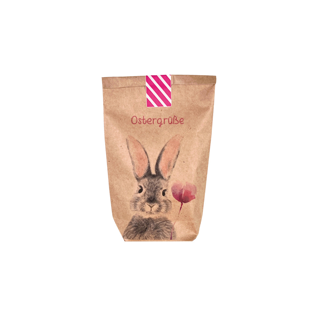 Ostergrüße Mini Wundertüte mit Tulpe