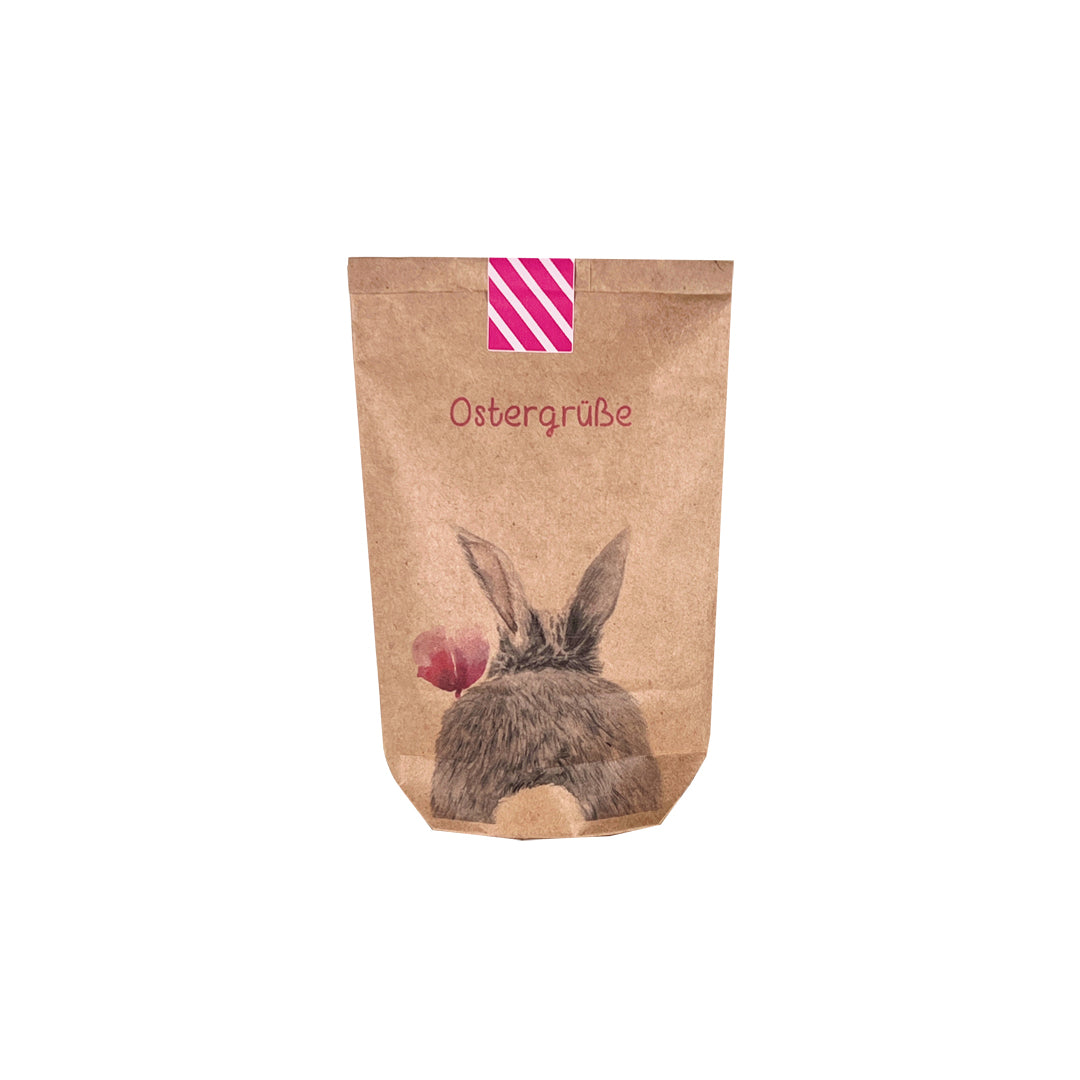 Ostergrüße Mini Wundertüte mit Tulpe