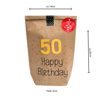50. Jahre Geburtstag Wundertüte