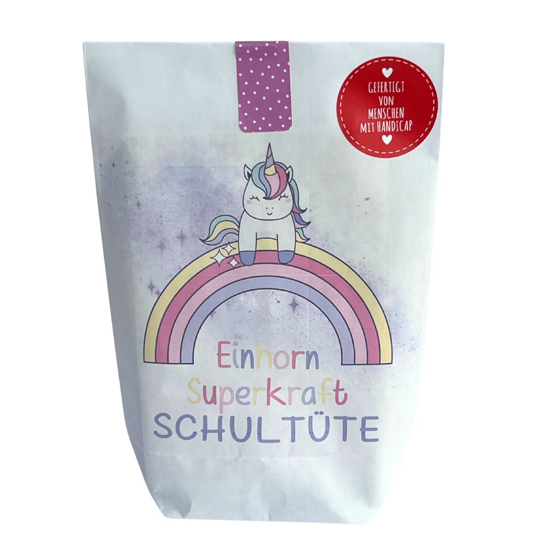 Geschenke zur Einschulung: Zauberhafte Einhorn-Wundertüte