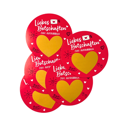 Rubbelkarte Liebe 100er Set