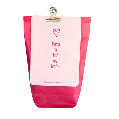 Für Mama Blumenstrauß Anzuchtset