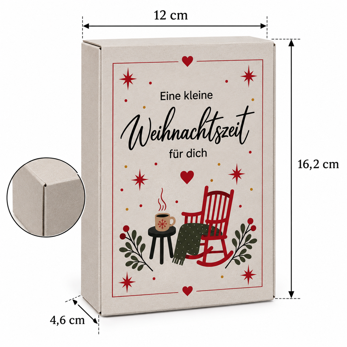 Weihnachtsbox als kleines Geschenk