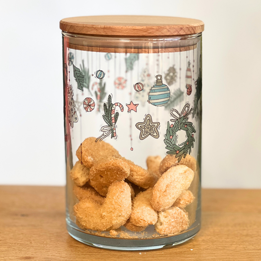 Vorratsglas Weihnachtszauber – Für süße Momente mit Herz