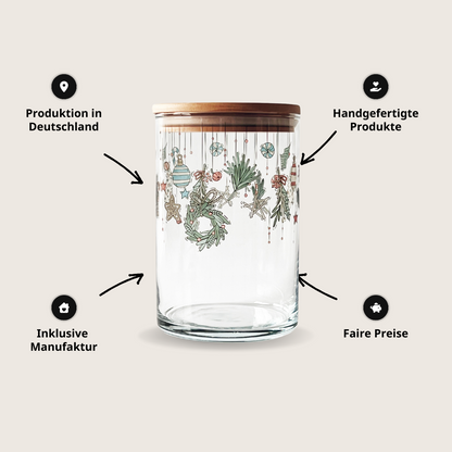 Vorratsglas Weihnachtszauber – Für süße Momente mit Herz