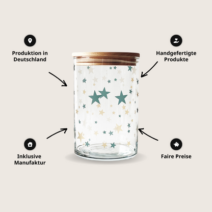 Vorratsglas Sternenhimmel – Dein festlicher Vorratsbehälter mit Stil