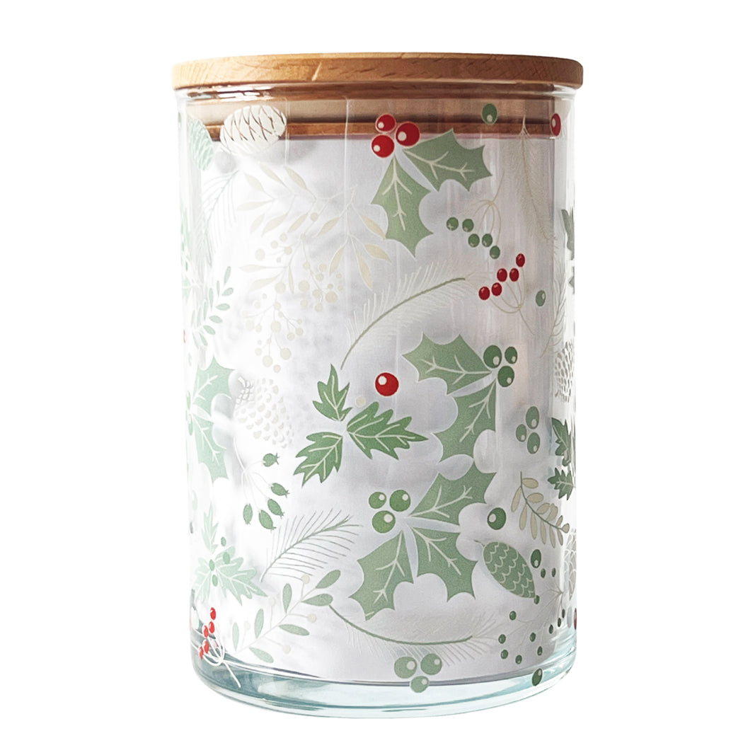 Vorratsglas Weihnachtsgrün - Ein Hauch Winterzauber