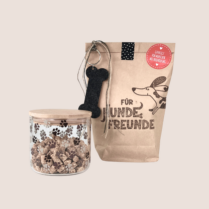 Hundefreunde Geschenkbox: Überraschung für Mensch und Tier
