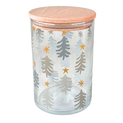 Vorratglas mit Holzdeckel
