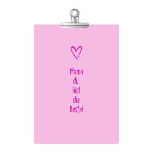 Kartenset Mama du bist die Beste