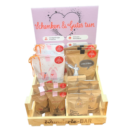 Thekendisplay Ostern