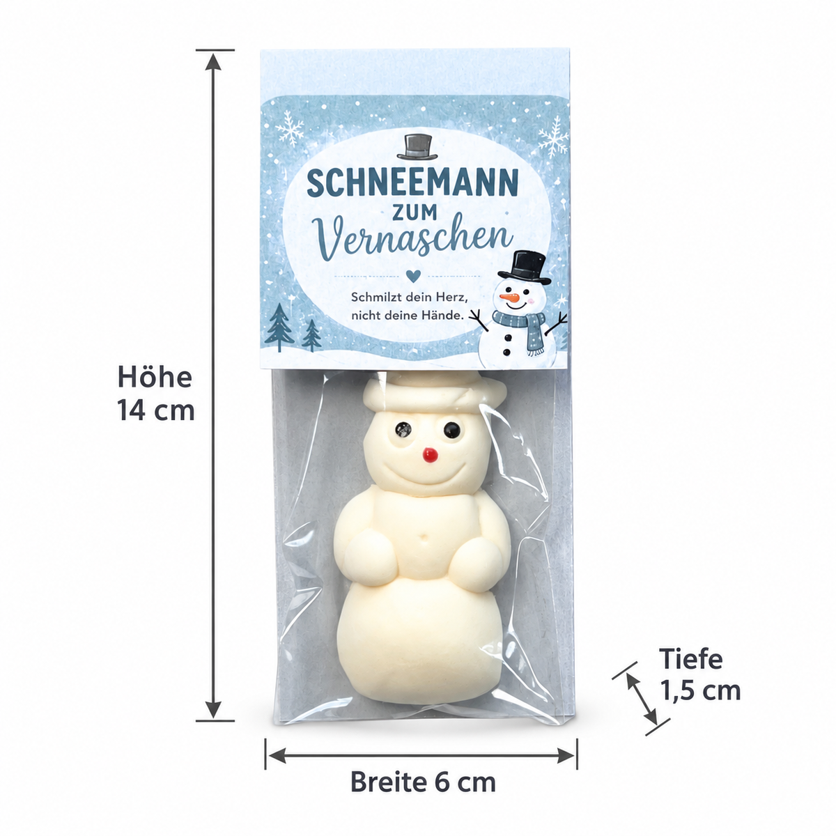 Schneemann zum Vernaschen