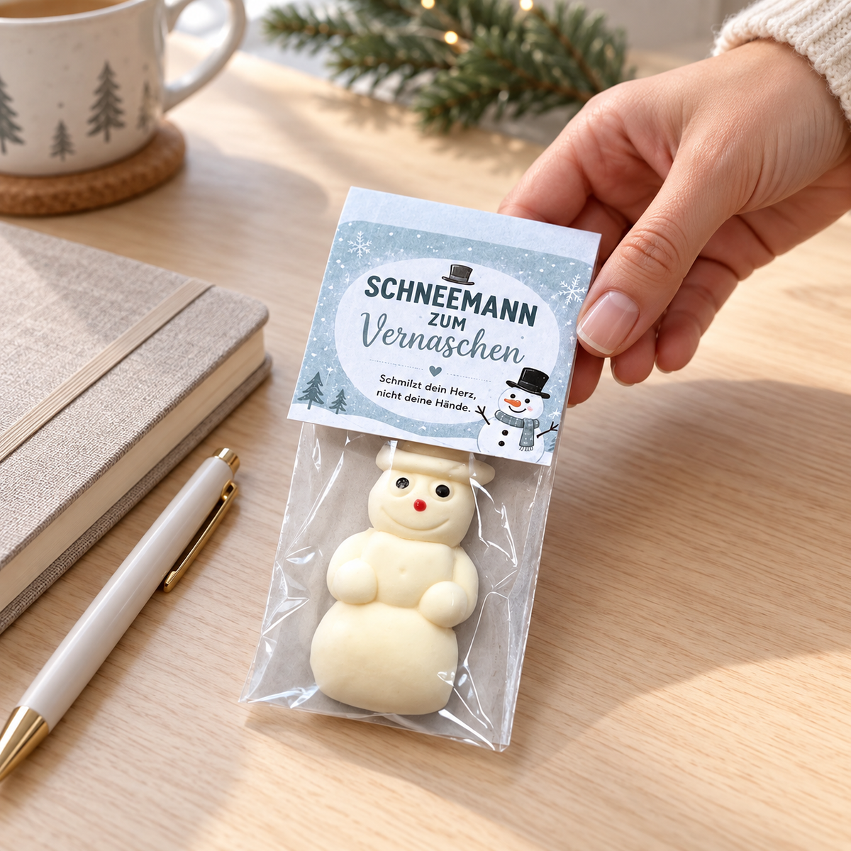 Schneemann zum Vernaschen