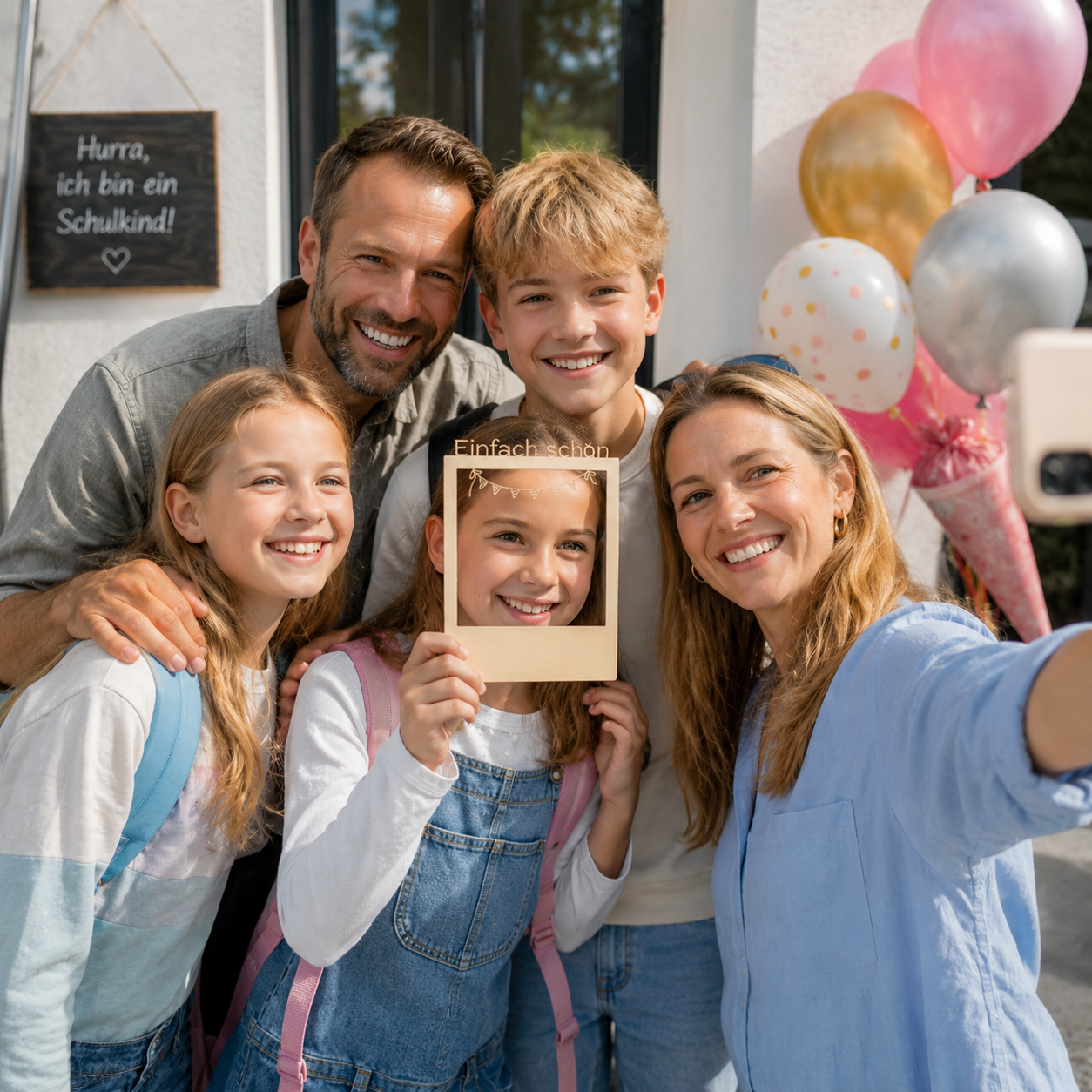 Einfach Schön - Polaroid Selfie-Rahmen