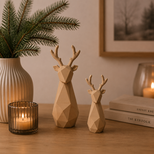 Weihnachtselch Maxi creme