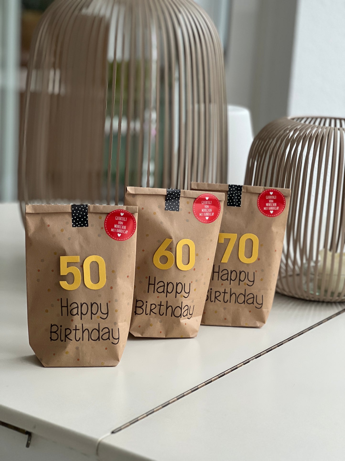 70. Geburtstag Wundertüte - Einzigartige Geschenkidee