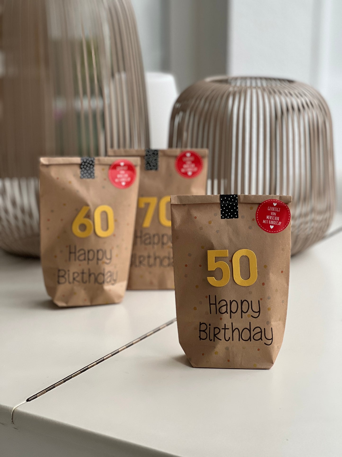 70. Geburtstag Wundertüte - Einzigartige Geschenkidee