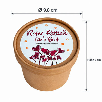 Roter Rettich für´s Brot Anzucht Set